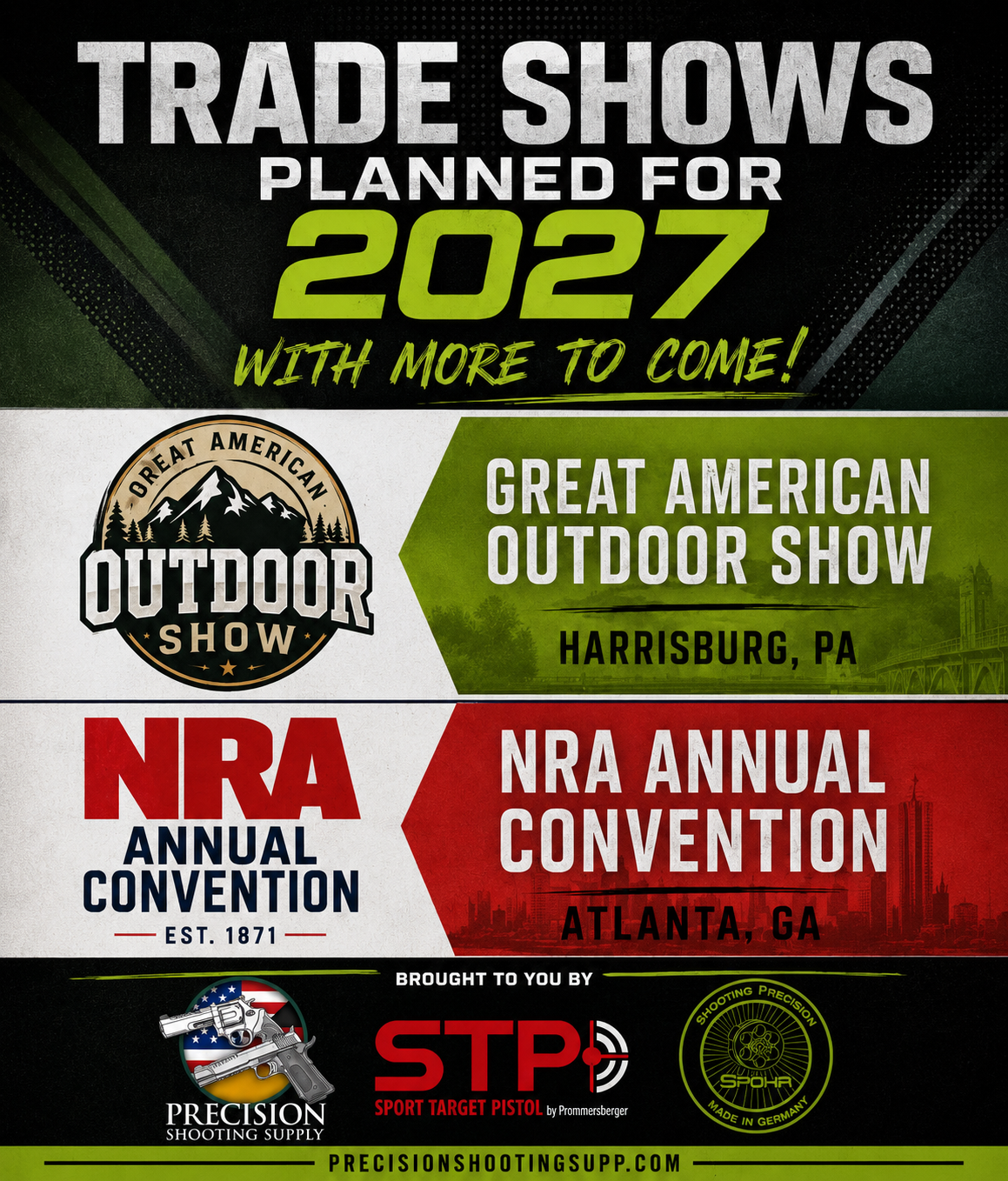 2027 Trade Shows.